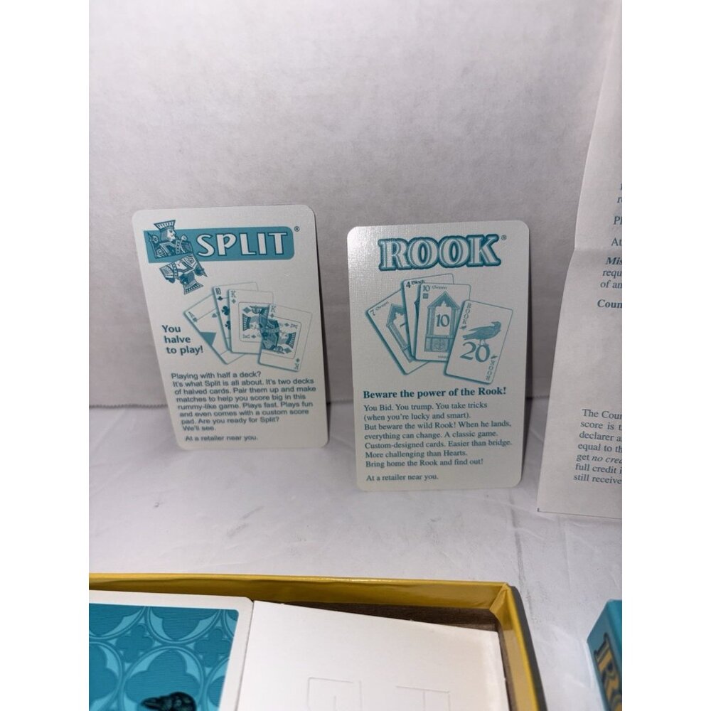 Vintage 2001 Parker Brothers Rook Card Game Complete With Instructions ALL Cards - Picture 4 of 6